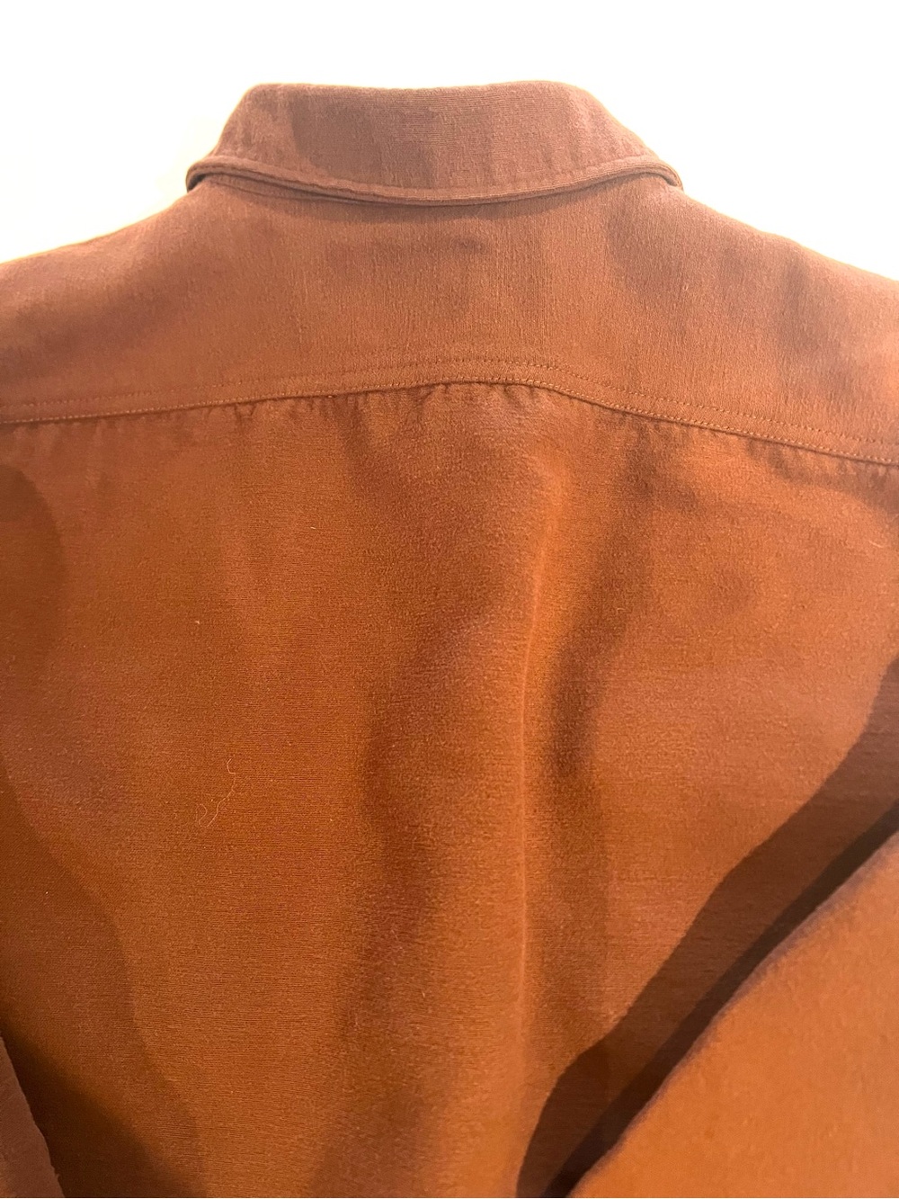 Men’s XL Slim J. Crew Heavyweight Chamois Workshirt - Picture 3 of 4